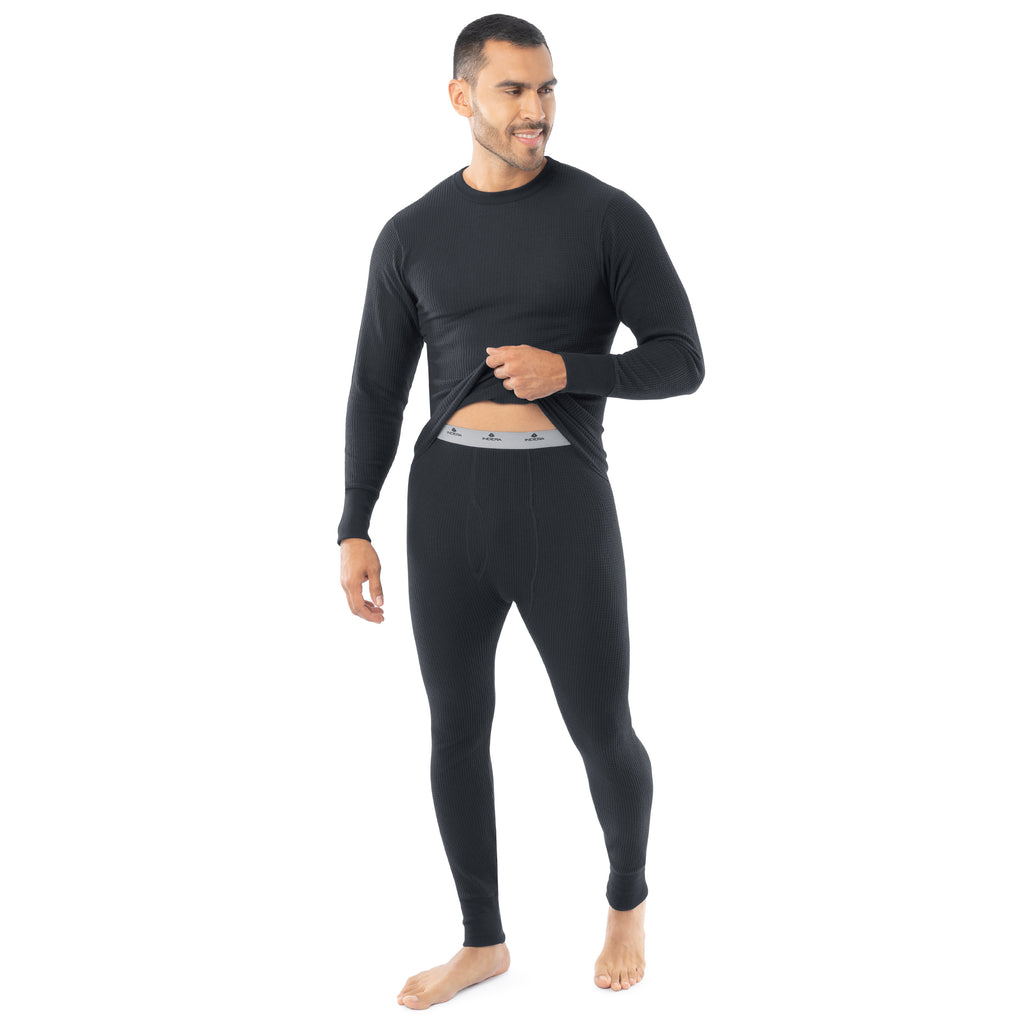 Men's Cotton Heavyweight Waffle Thermal Pant – Indera Mills