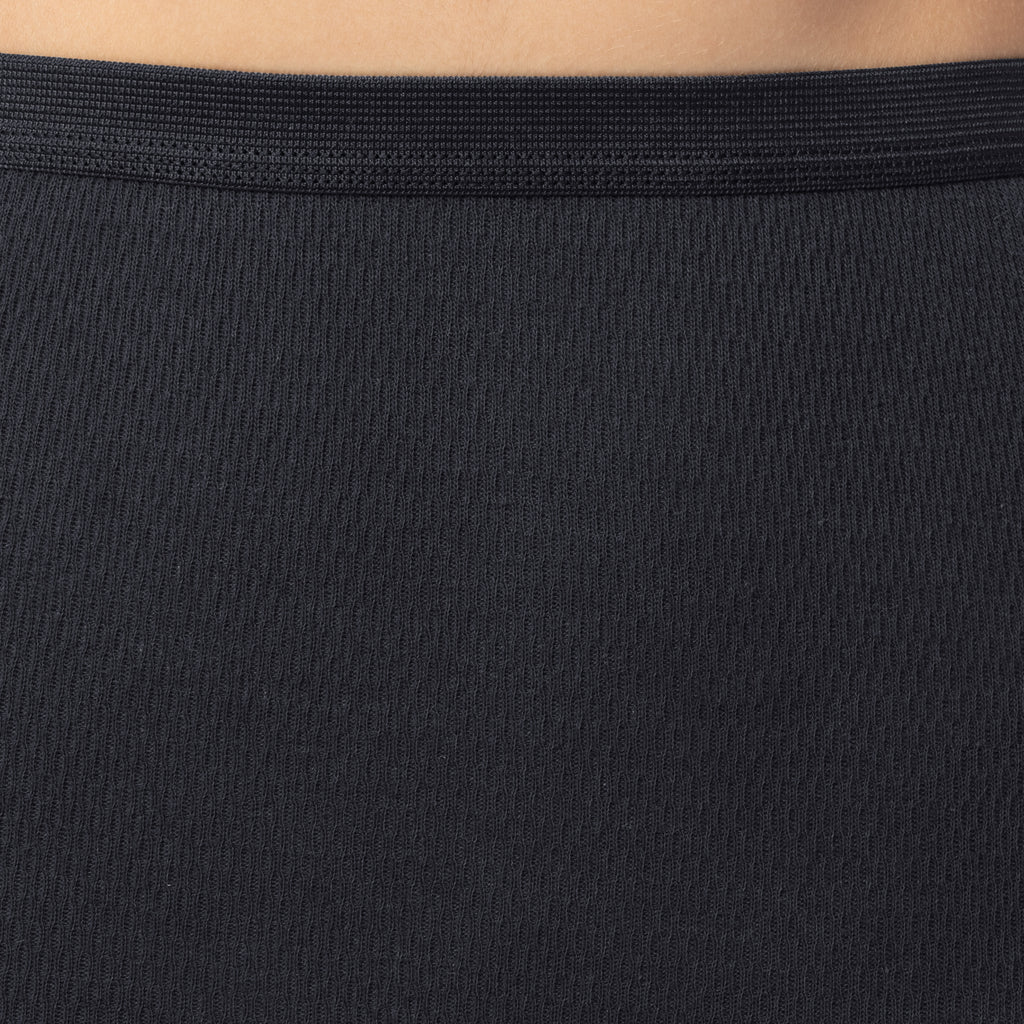 L'Appartment 19SS  Thermal Inner Knit 美品 At The Buzzer Thermal Underwear Set for Men 95962-Black-S at