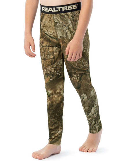 Youth Realtree APX Camo Thermal Set - Top and Pant