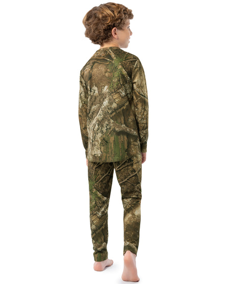 Youth Realtree APX Camo Thermal Set - Top and Pant