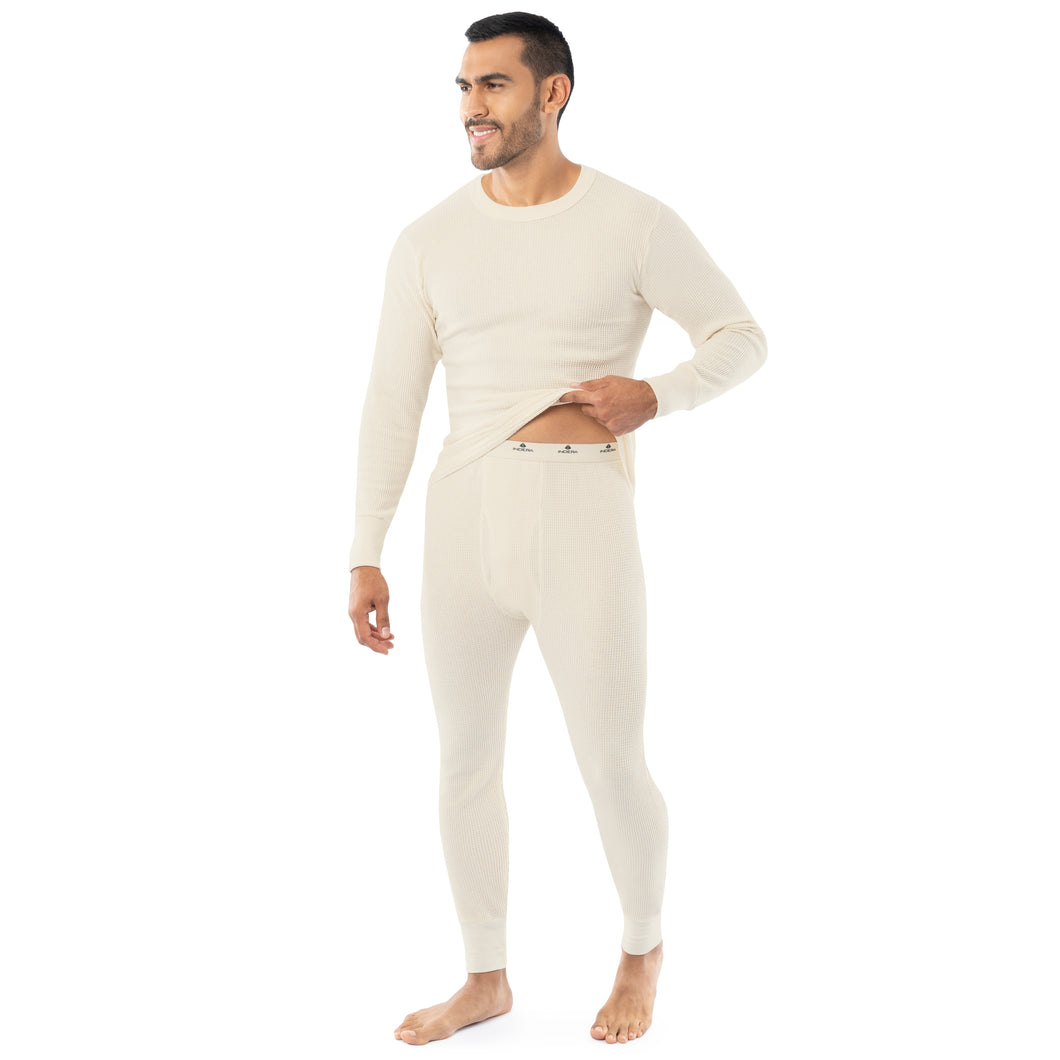 Men's Cotton Heavyweight Waffle Thermal Pant