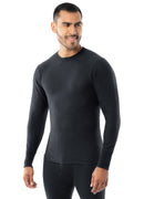 Men's Cotton Heavyweight Waffle Thermal Crew