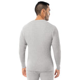 Men's Cotton Heavyweight Waffle Thermal Crew