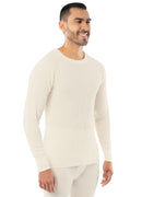 Men's Cotton Heavyweight Waffle Thermal Crew