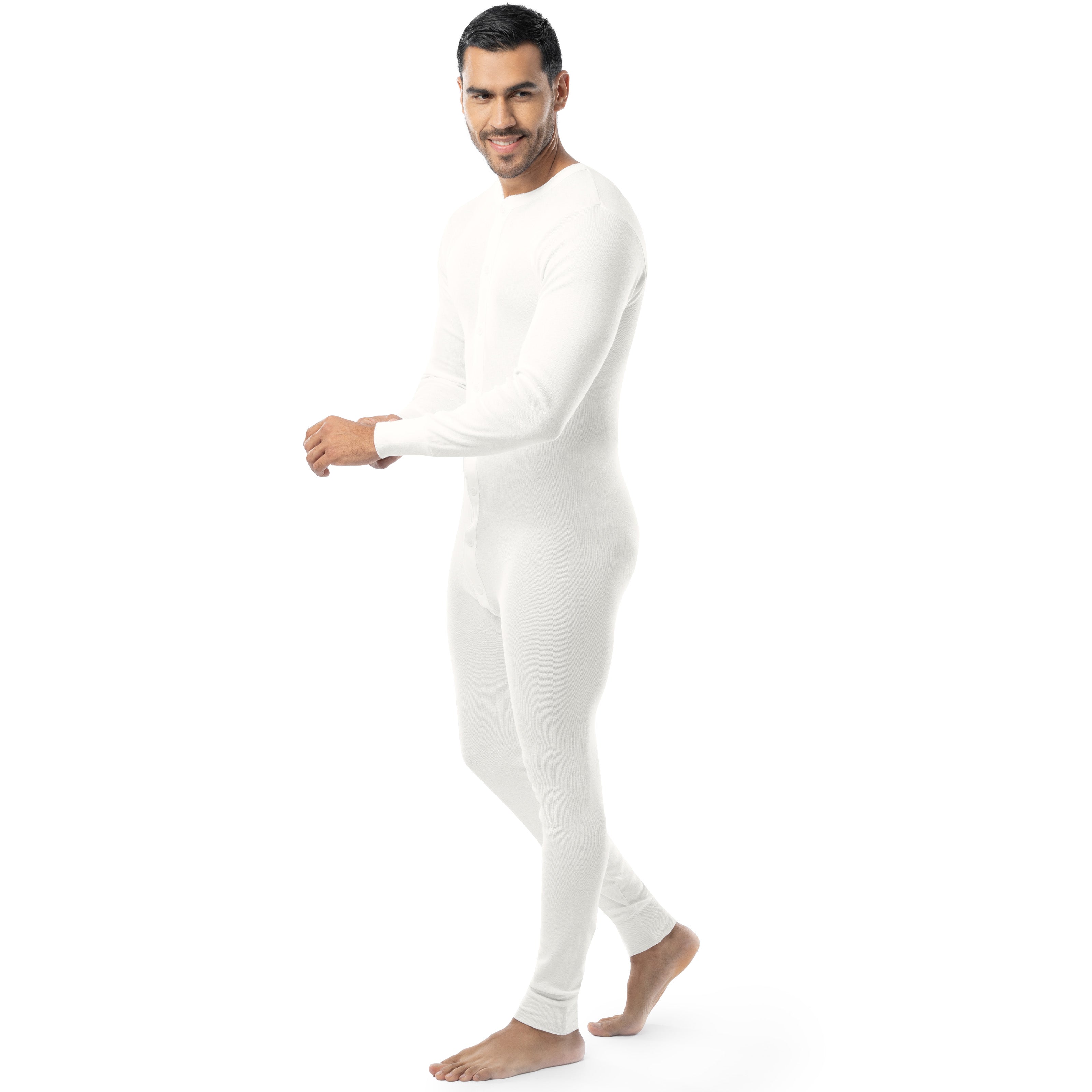 Men's Traditional Rib Knit Union Suit Indera Mills Men's Traditional Rib Knit Union Suit Indera Mills