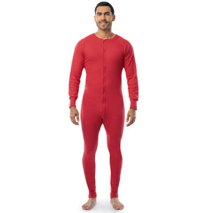 Men's Traditional Rib Knit Union Suit