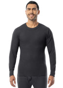 Men's Expedition Weight Cotton Raschel Knit Thermal Crew