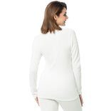 Women's Cotton Raschel Knit Thermal Crew