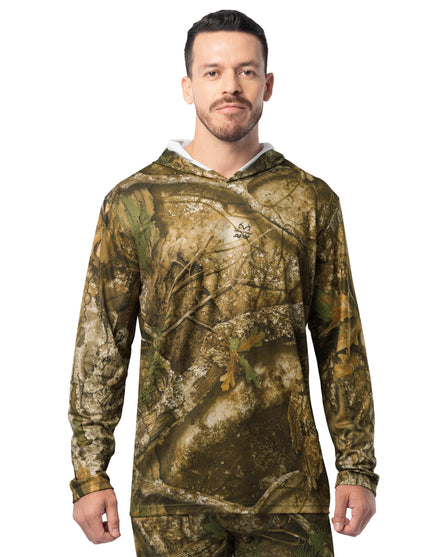 Men's Micro Tech Camo Baselayer Hooded Tee
