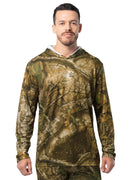 Men's Micro Tech Camo Baselayer Hooded Tee
