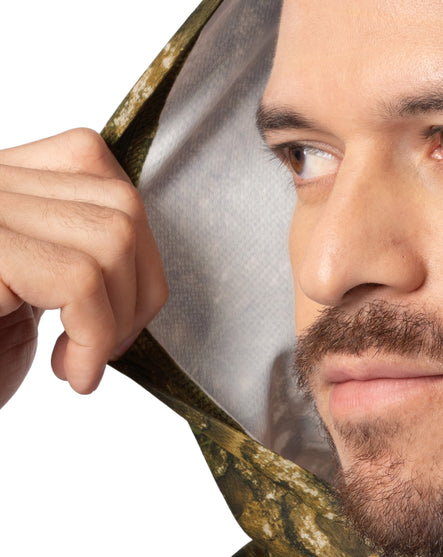 Men's Micro Tech Camo Baselayer Hooded Tee