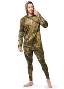 Men's Micro Tech Camo Baselayer Hooded Tee