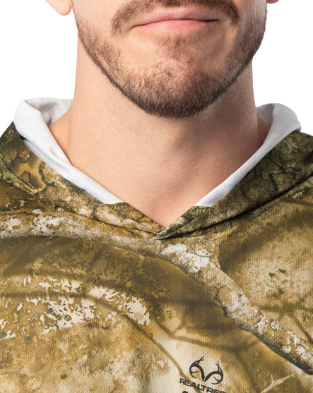 Men's Micro Tech Camo Baselayer Hooded Tee