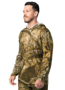 Men's Micro Tech Camo Baselayer Hooded Tee