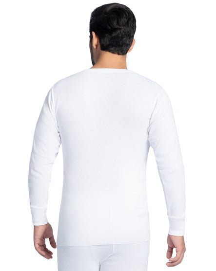 Men's Cotton Rib Knit Thermal Crew