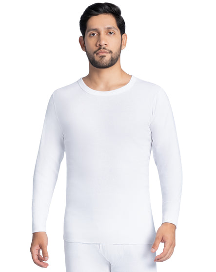 Men's Cotton Rib Knit Thermal Crew