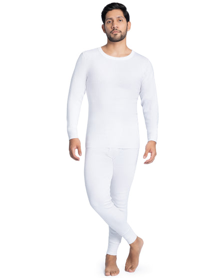 Men's Cotton Rib Knit Thermal Crew