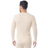 Men's Expedition Weight Cotton Raschel Knit Thermal Crew