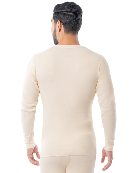 Men's Expedition Weight Cotton Raschel Knit Thermal Crew