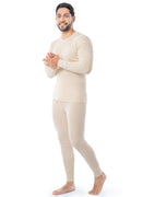 Men's Expedition Weight Cotton Raschel Knit Thermal Crew