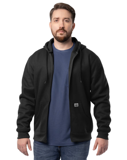 Men's Full Zip Thermal Hoodie