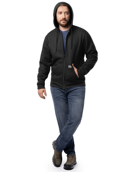 Men's Full Zip Thermal Hoodie