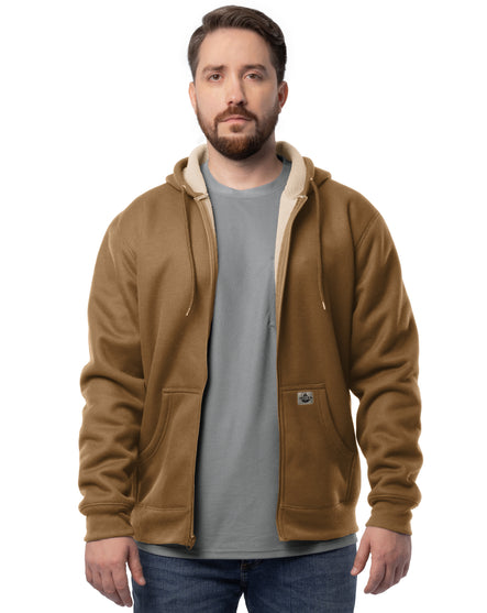 Men's Full Zip Thermal Hoodie