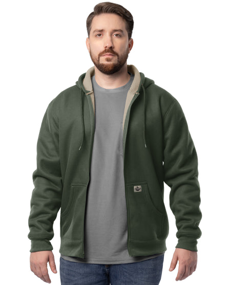 Men's Full Zip Thermal Hoodie