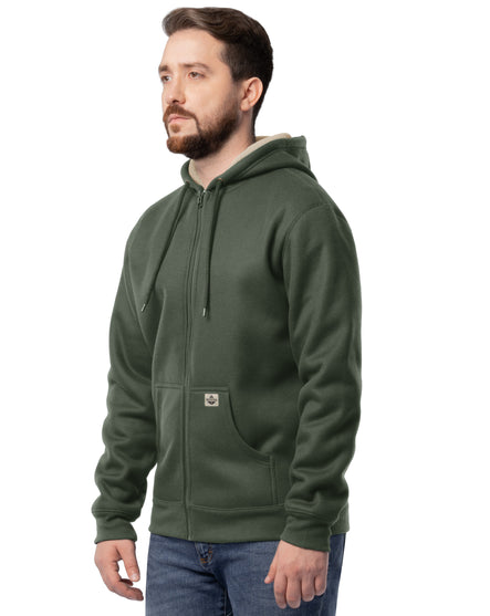 Men's Full Zip Thermal Hoodie