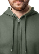 Men's Full Zip Thermal Hoodie