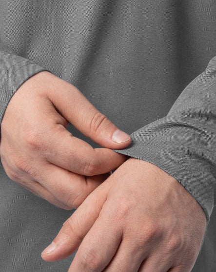 Men's Long Sleeve Performance Pocket Workwear Tee