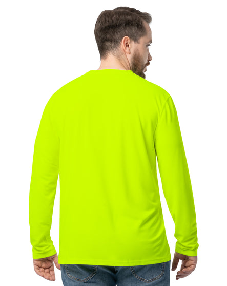 Men's Long Sleeve Performance Pocket Workwear Tee