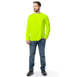 Men's Long Sleeve Performance Pocket Workwear Tee