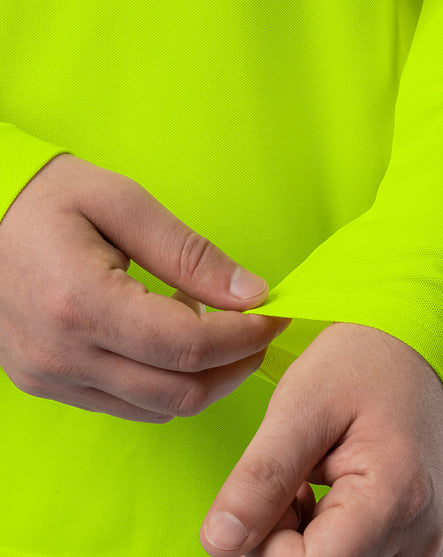 Men's Long Sleeve Performance Pocket Workwear Tee