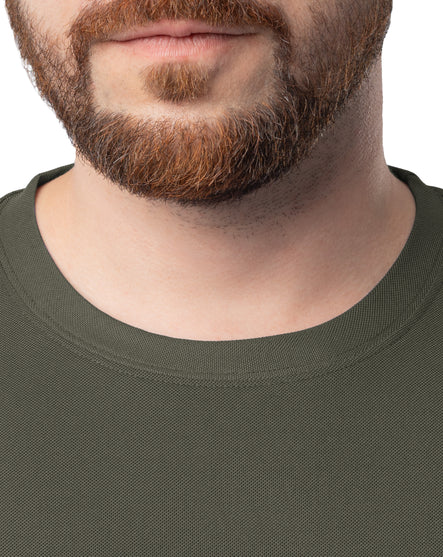 Men's Long Sleeve Performance Pocket Workwear Tee