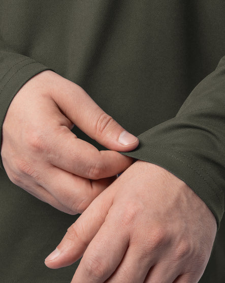 Men's Long Sleeve Performance Pocket Workwear Tee