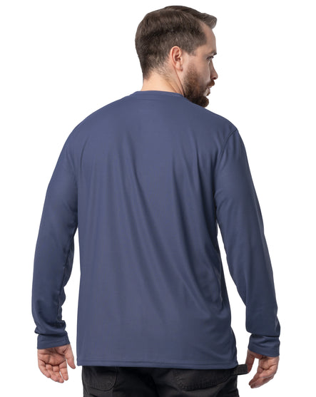 Men's Long Sleeve Performance Pocket Workwear Tee