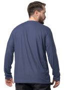 Men's Long Sleeve Performance Pocket Workwear Tee