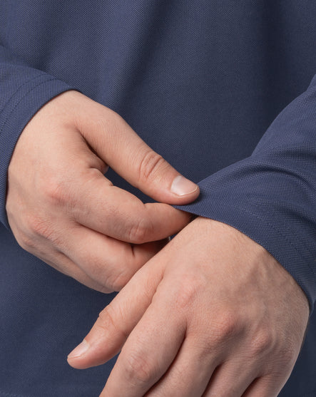 Men's Long Sleeve Performance Pocket Workwear Tee