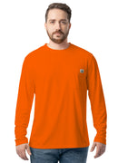 Men's Long Sleeve Performance Pocket Workwear Tee