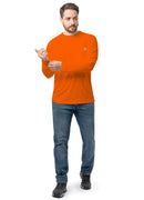 Men's Long Sleeve Performance Pocket Workwear Tee