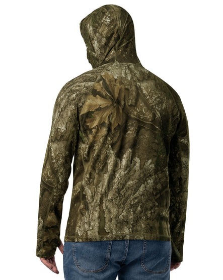 Men's RT APX Camo Quarter Zip Hoodie with Gaiter