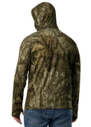 Men's RT APX Camo Quarter Zip Hoodie with Gaiter