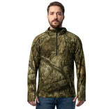Men's RT APX Camo Quarter Zip Hoodie with Gaiter
