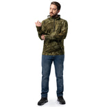 Men's RT APX Camo Quarter Zip Hoodie with Gaiter