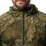 Men's RT APX Camo Quarter Zip Hoodie with Gaiter