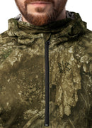 Men's RT APX Camo Quarter Zip Hoodie with Gaiter