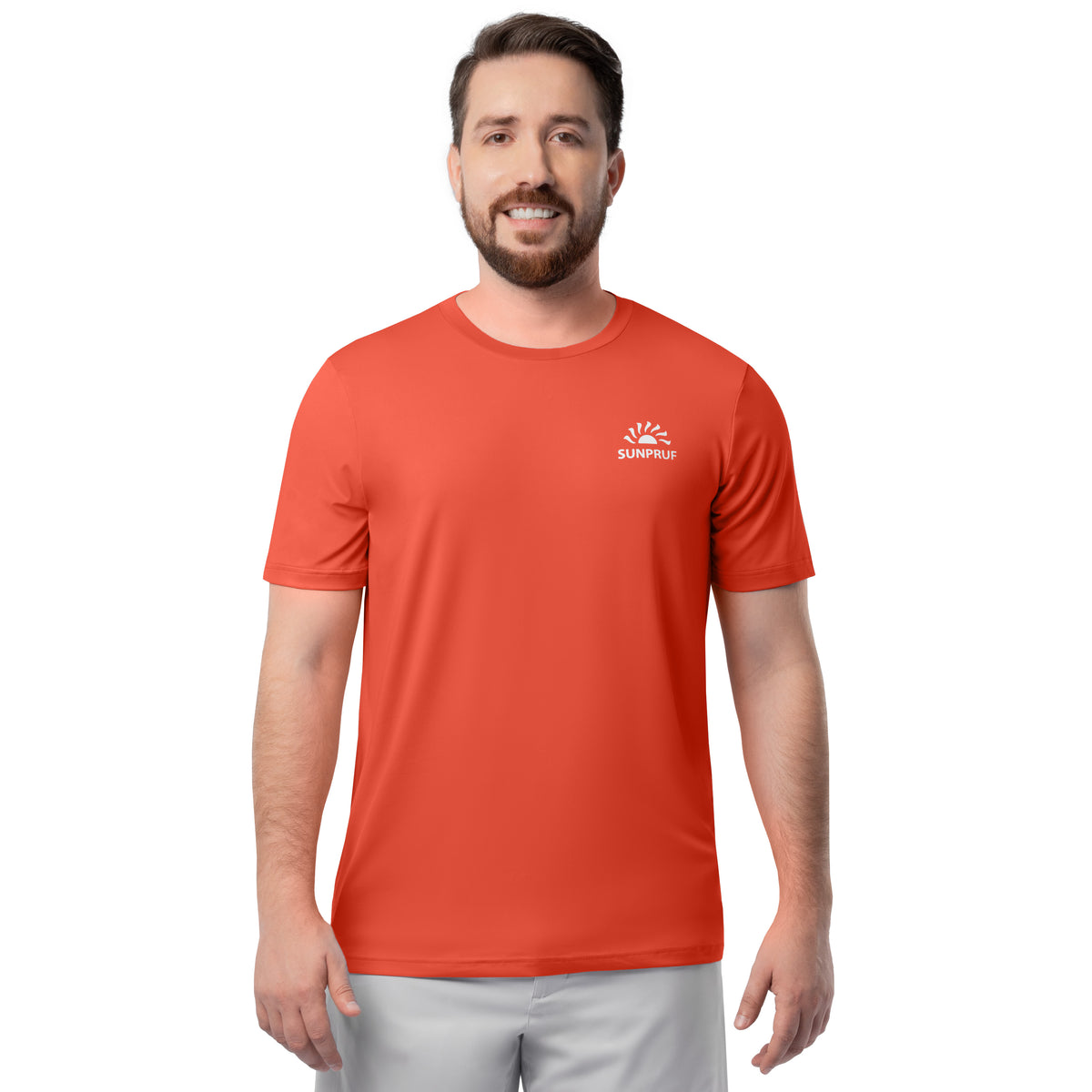 Men's Sunpruf UPF 30 Short Sleeve Sun Protection Shirt