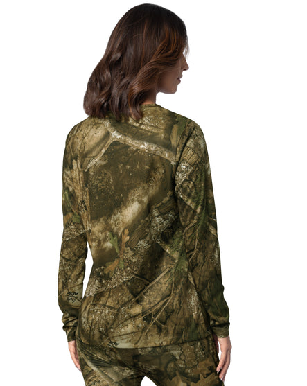 Women's Micro Tech Camo Crew