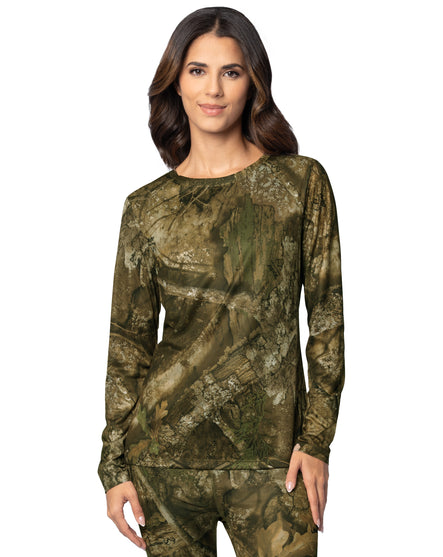 Women's Micro Tech Camo Crew